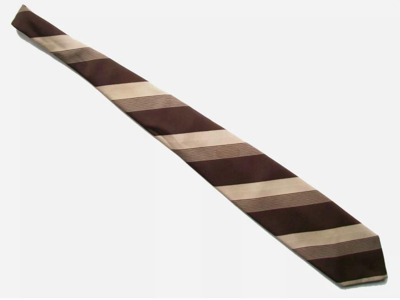 French GIVENCHY - PARIS - Men's Neck Tie - Polyester Blend - France - Circa 1960's For Sale