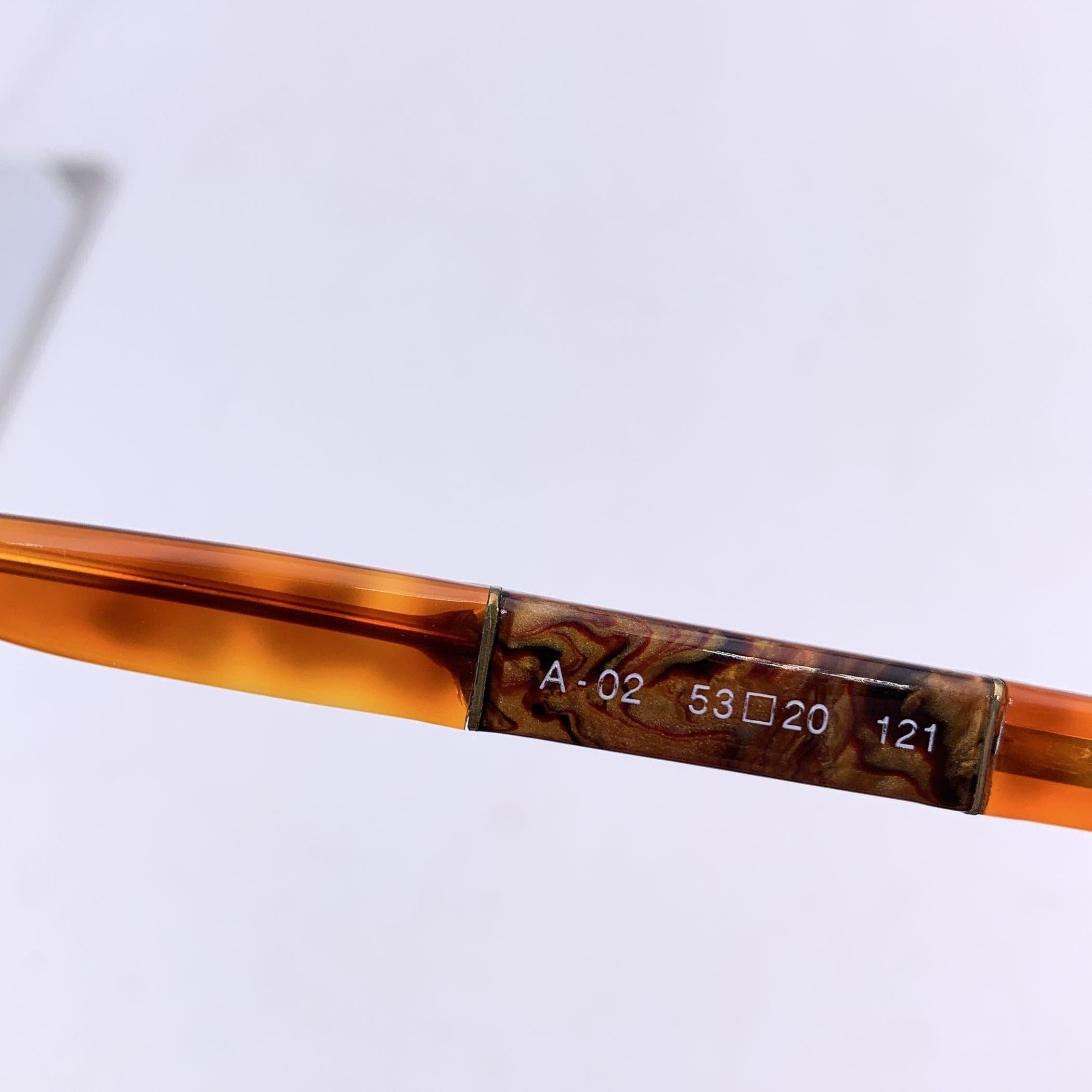 Gray Givenchy Paris Vintage Brown Women Sunglasses mod A 02 53/20 For Sale