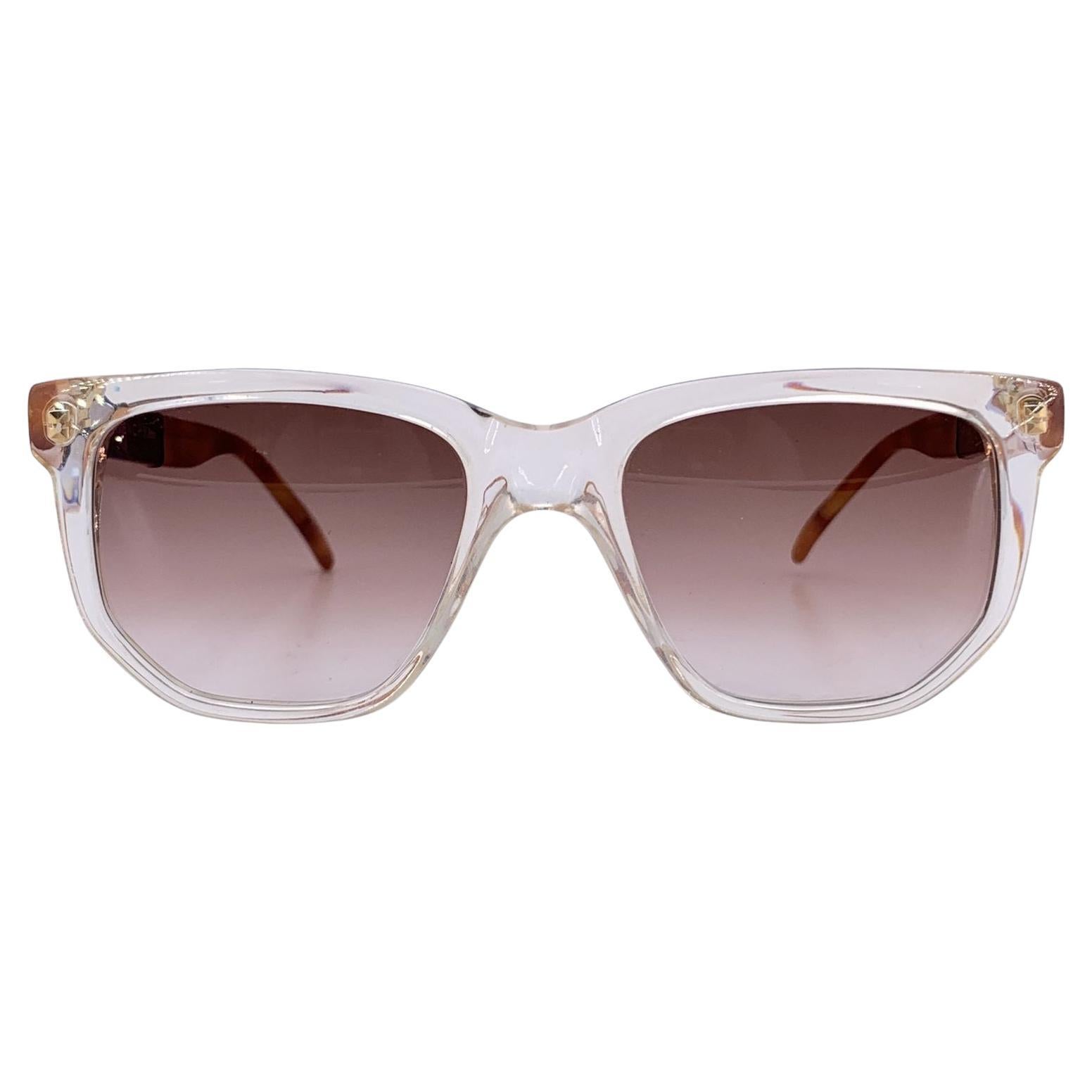Givenchy Paris Vintage Clear and Havana unglasses Mod A 02 51/20 For Sale