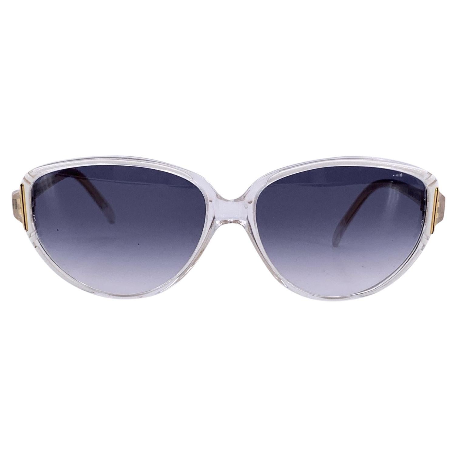 Givenchy Paris Vintage White Sunglasses G 8918 57/15 172 For Sale