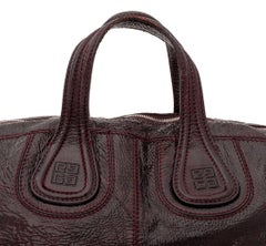 Givenchy Patent Leather Nightingale Satchel