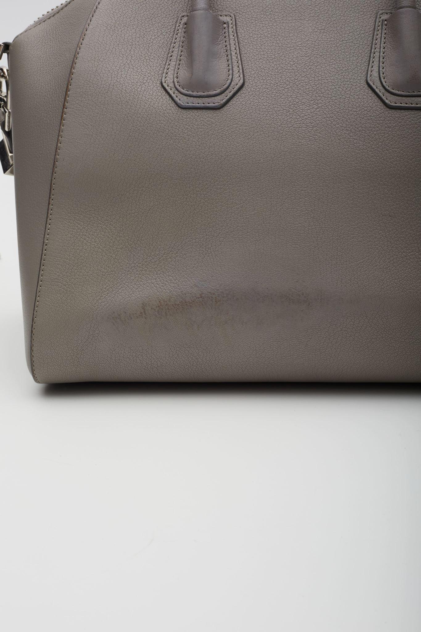 Givenchy Bolso Antigona Piel Gris Perla Mediana 3