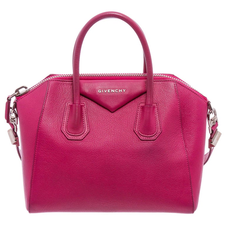 Givenchy Pink Leather Medium Antigona Satchel Bag at 1stDibs | givenchy ...