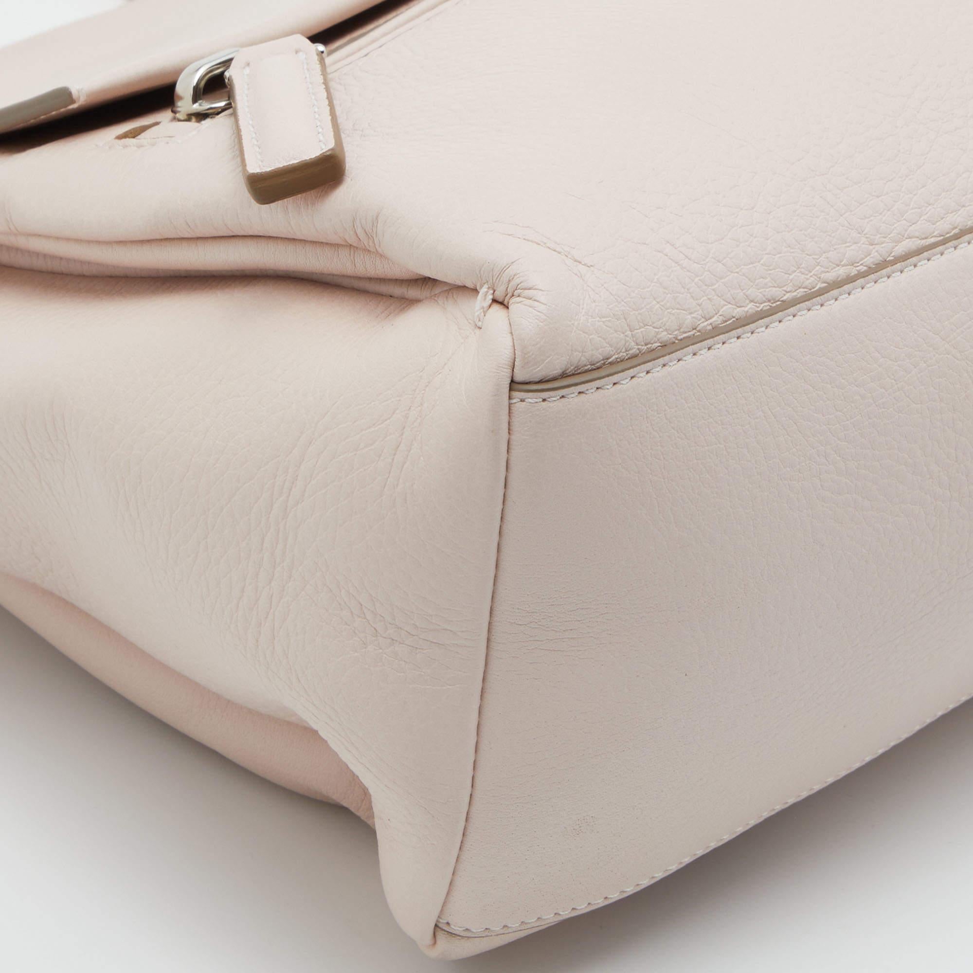 Givenchy Pink Leather Pandora Pure Flap Top Handle Bag 4