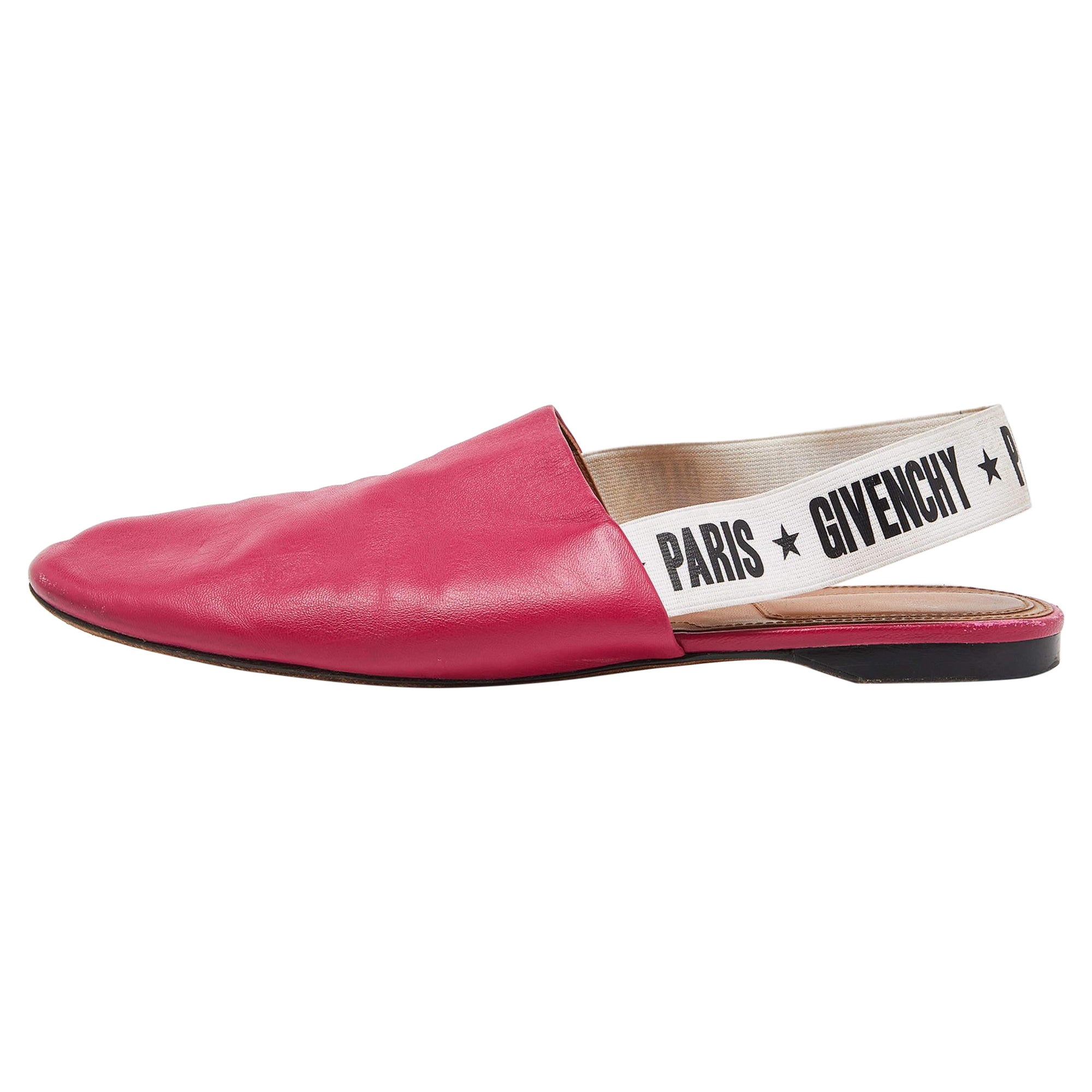 Givenchy escarpins Rivington en cuir rose taille 37