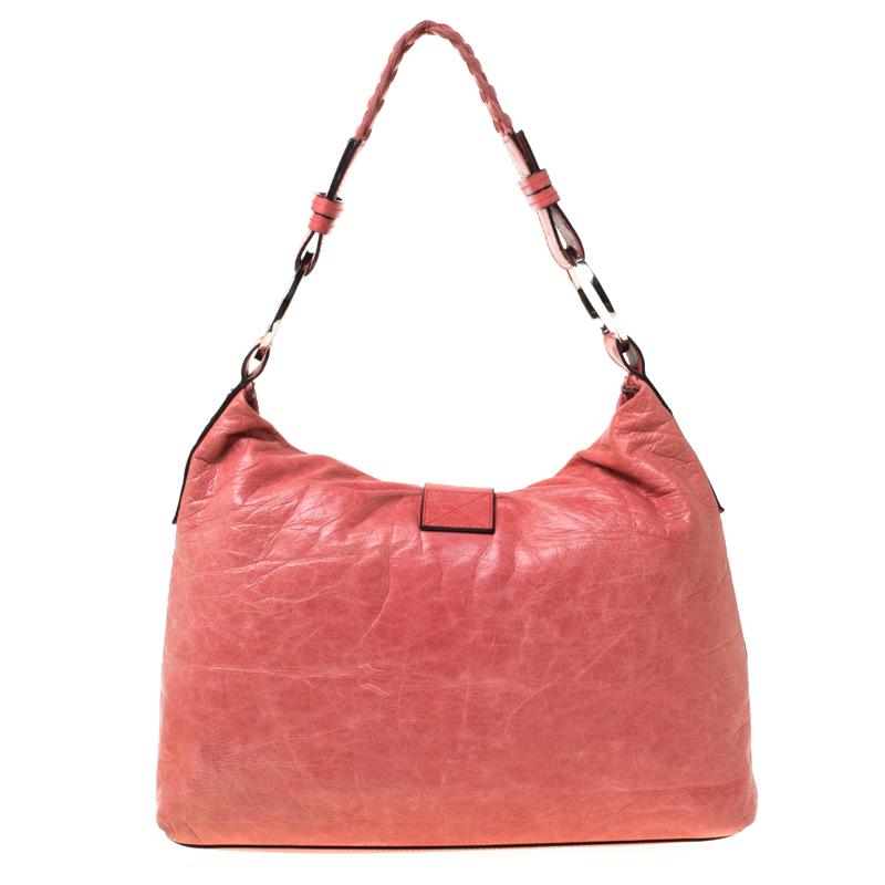Givenchy Pink Leather Shoulder Bag 1