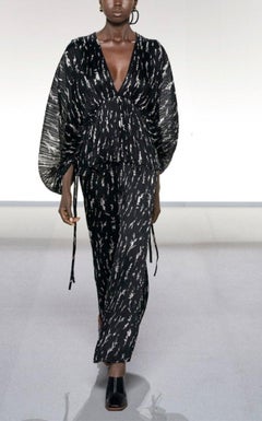 Givenchy Pleated Maxi Dress FR42