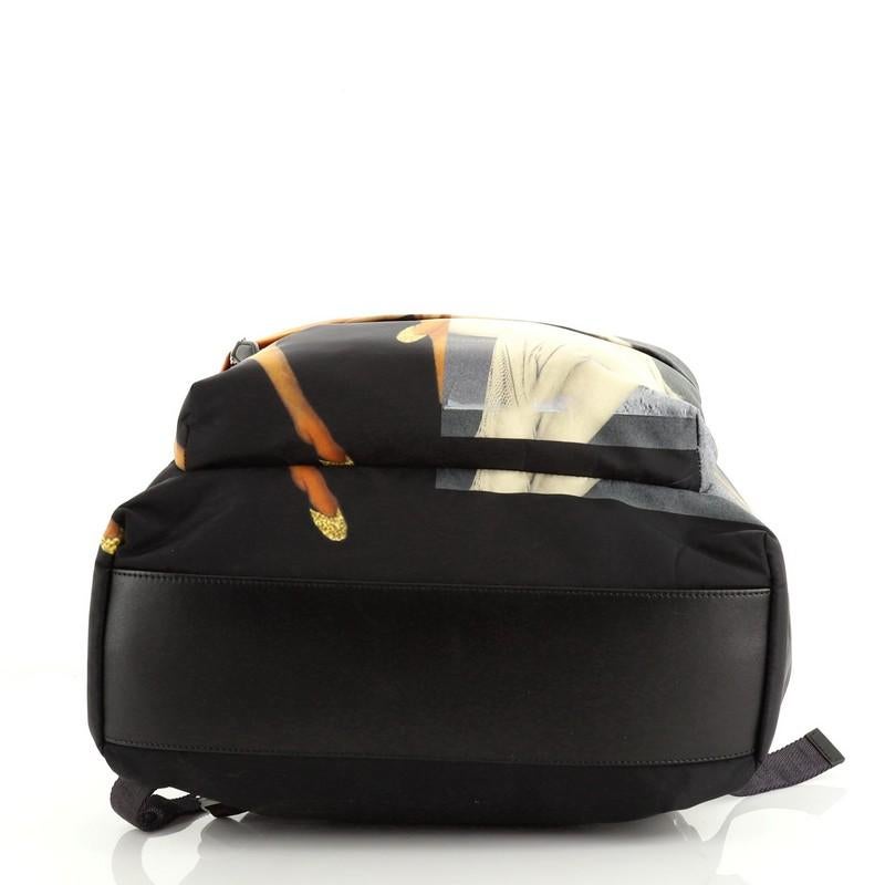 Brown Givenchy Pocket Backpack Printed Nylon