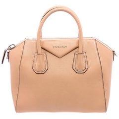 Givenchy Poudre Leather Small Antigona Satchel Bag