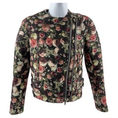 Givenchy - Pristine - Floral Wool Bomber / Silver Hardware - 36 - US S - Jacket