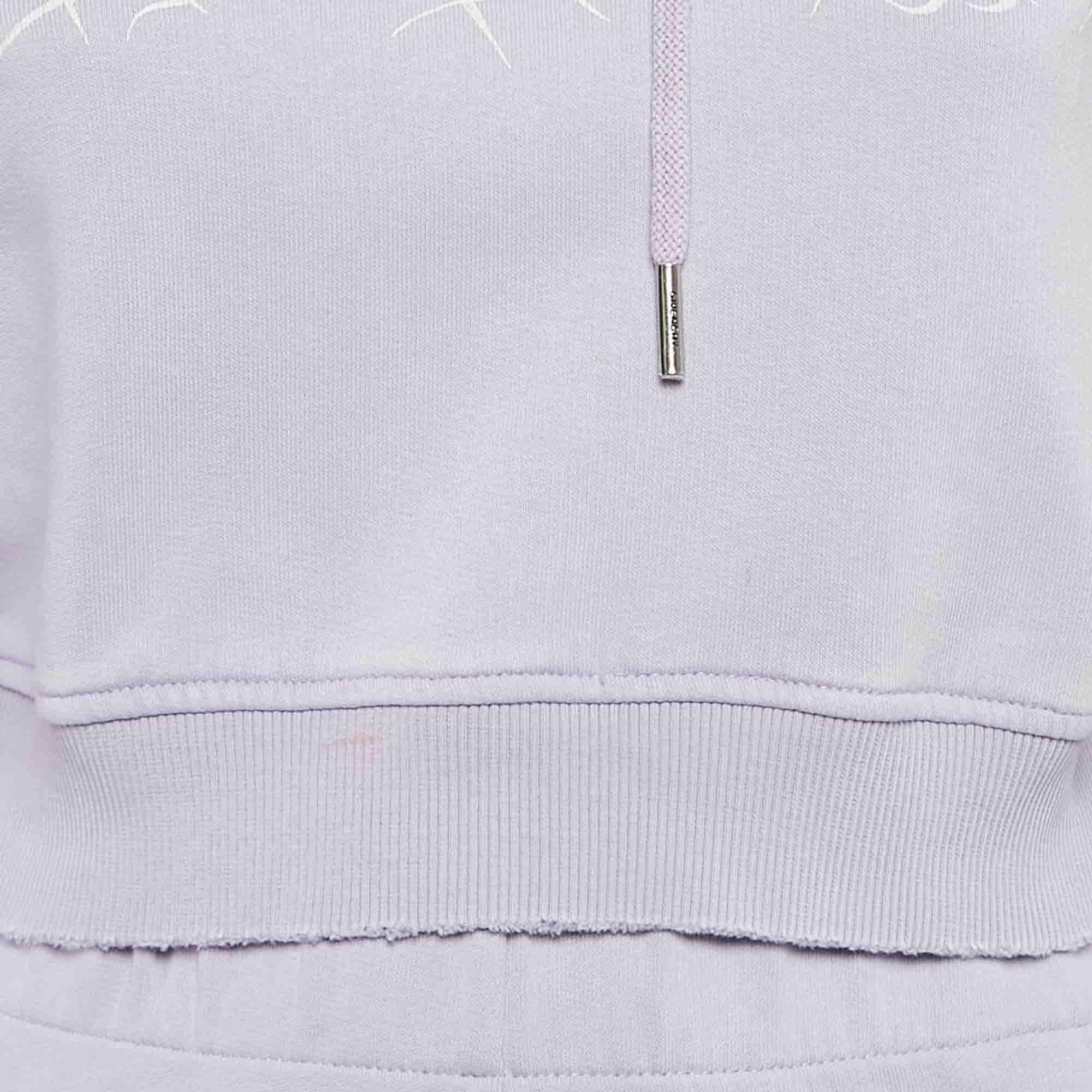 Conjunto de sudadera con capucha y pantalón de chándal Givenchy púrpura con logo de alambre de espino S en Bueno estado para la venta en Dubai, Al Qouz 2