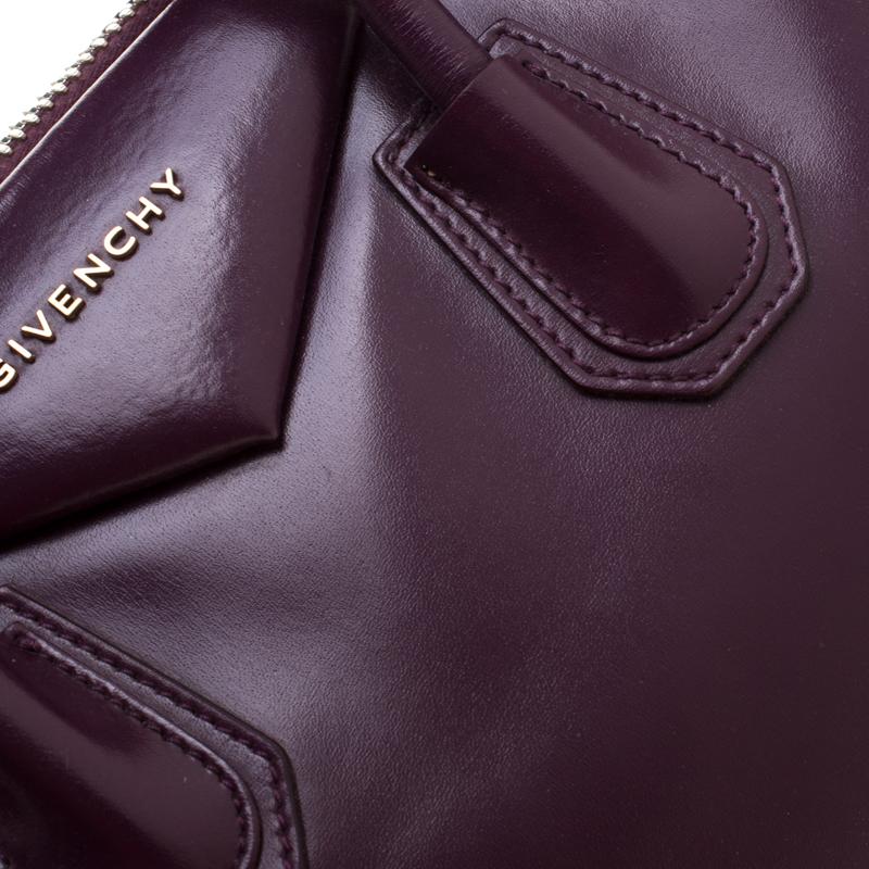 Givenchy Purple Leather Antigona Satchel 2