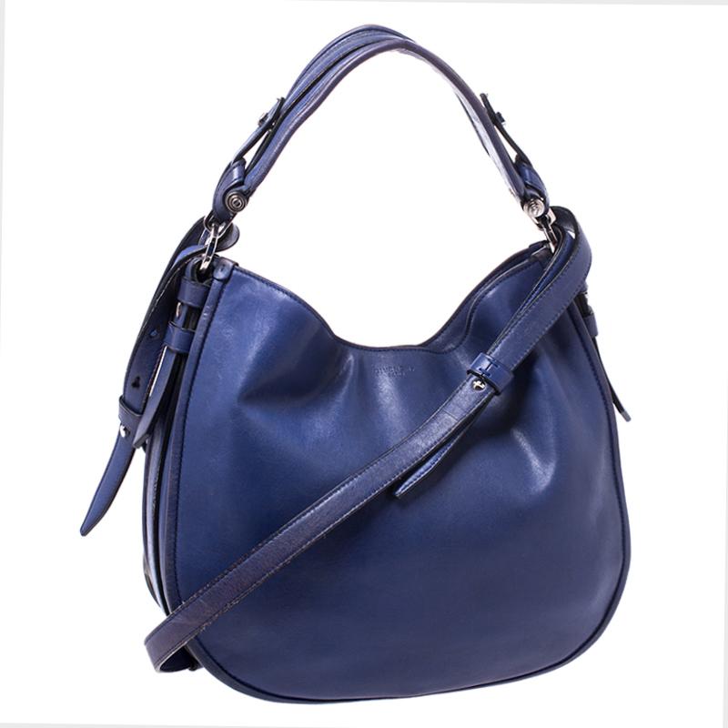 Women's Givenchy Purple Leather Hobo