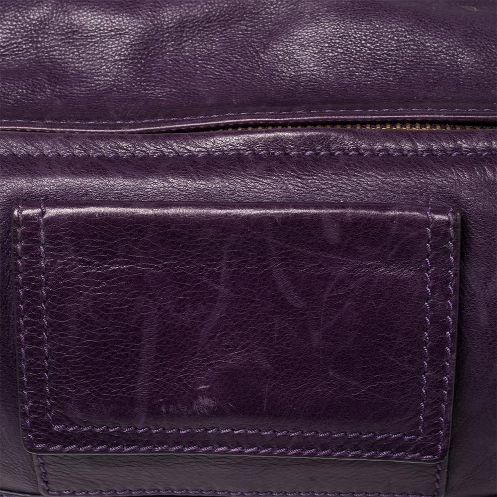Givenchy Purple Leather Large Pandora Shoulder Bag 1