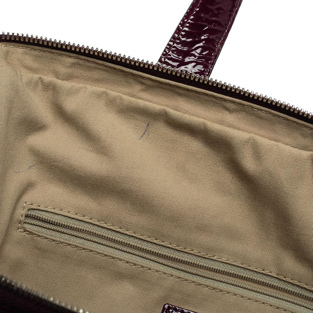 Givenchy Purple Patent Leather Small Nightingale Top Handle Bag 4