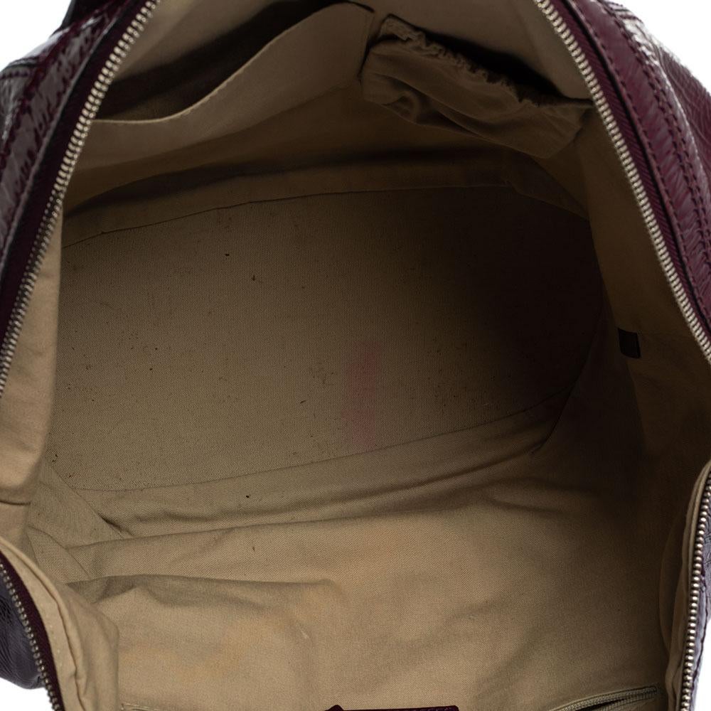 Givenchy Purple Patent Leather Small Nightingale Top Handle Bag 9