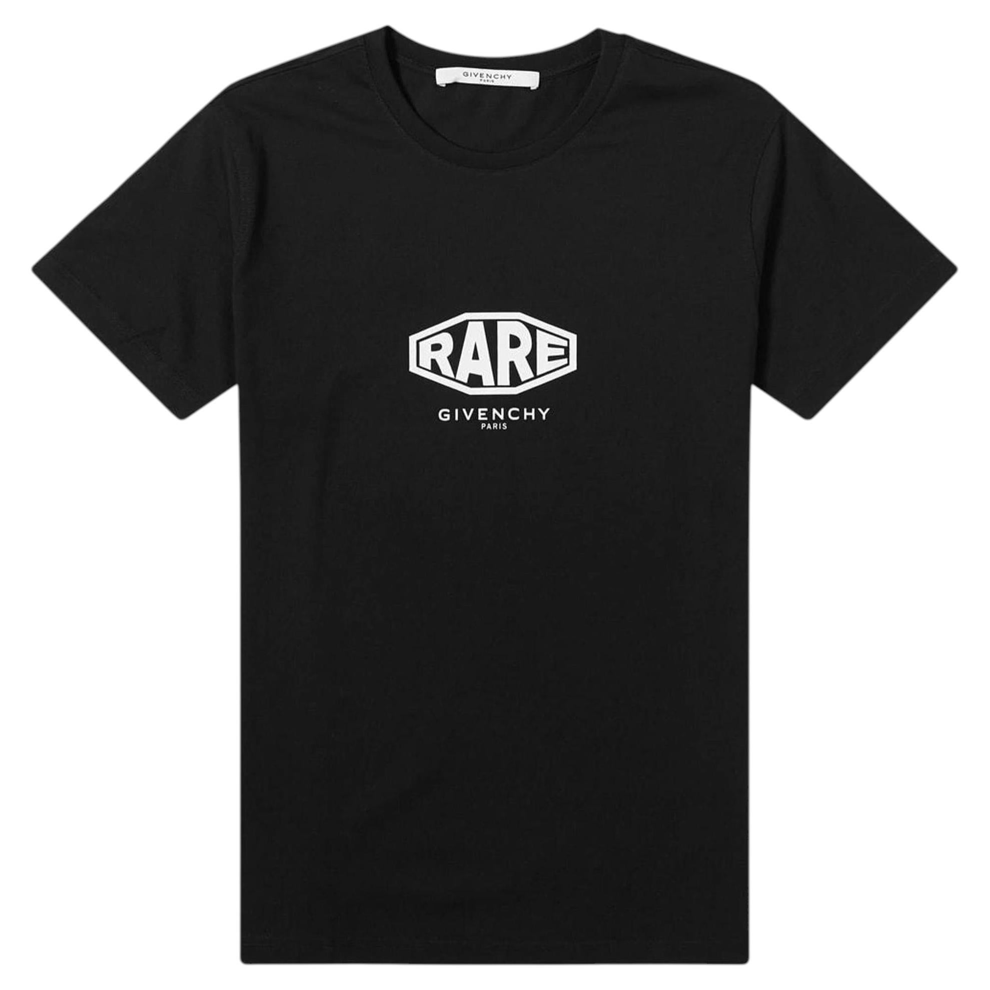 Givenchy T-Shirt aus Baumwolle mit seltenem Aufdruck und „4G“-Grafik auf der Rückseite