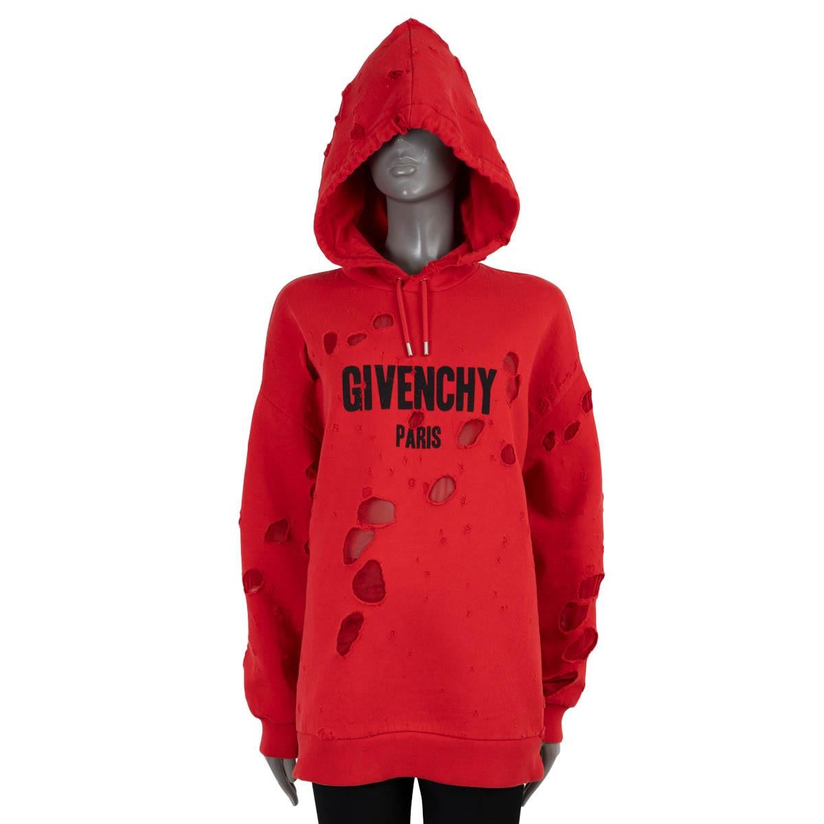 Felpa rossa givenchy online