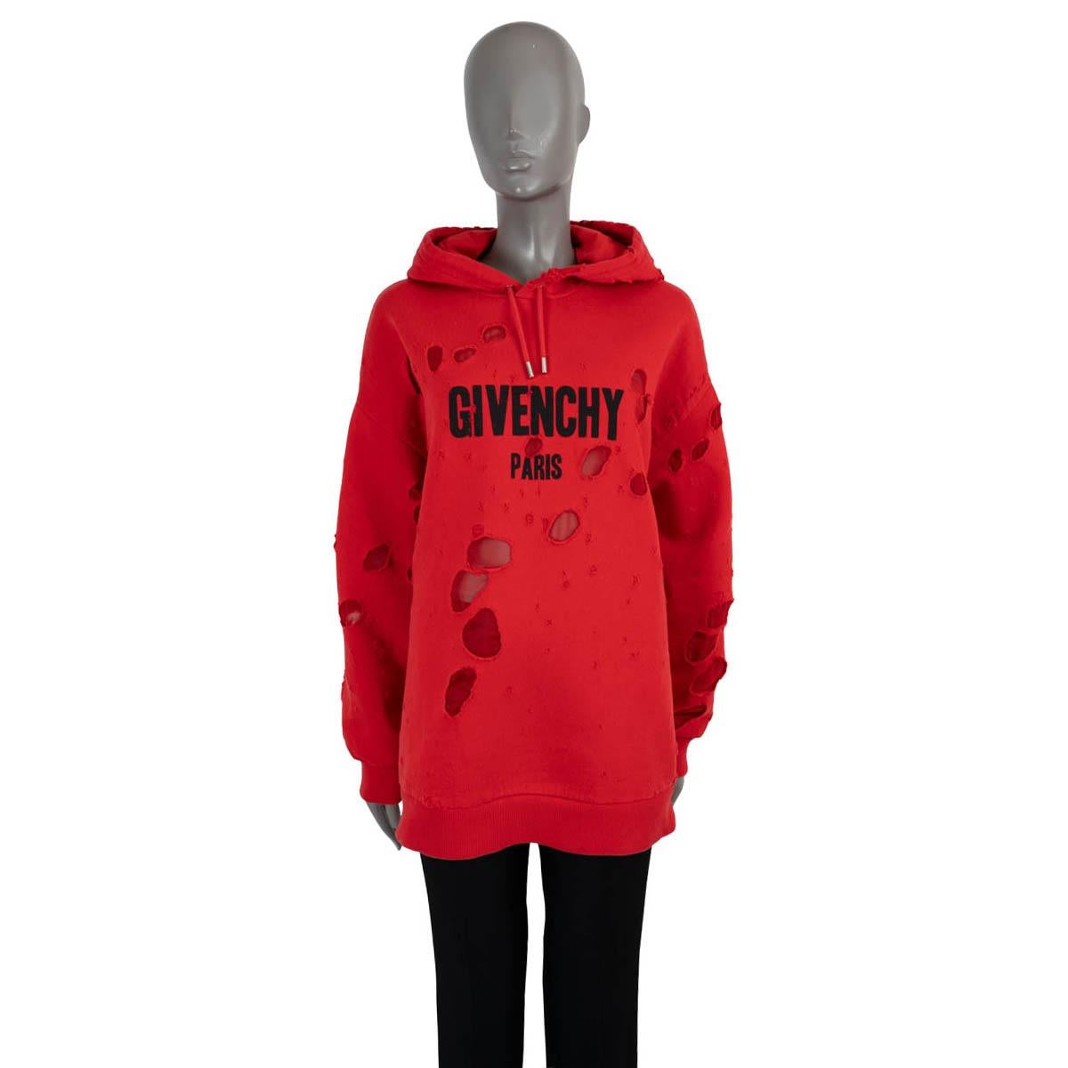 Givenchy paris hoodie red store