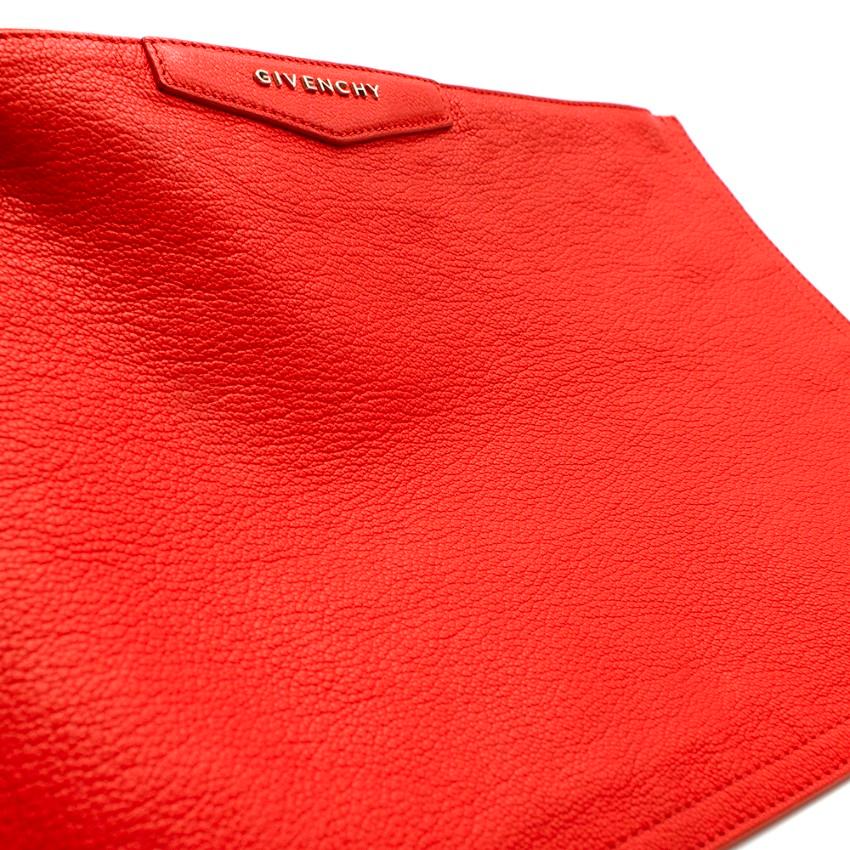 givenchy red clutch