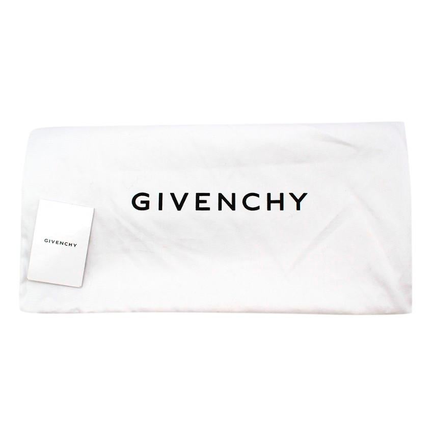 Givenchy Red Goatskin Zip Pouch  3