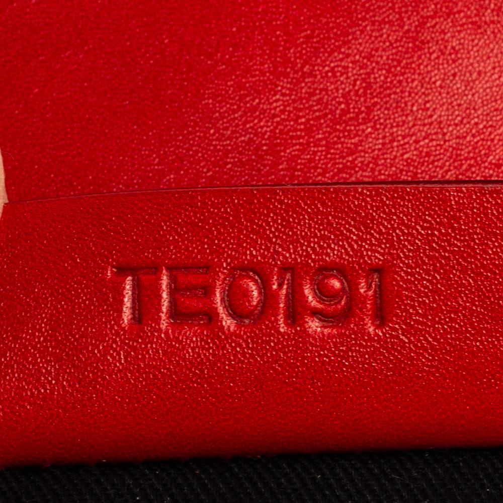 Givenchy Red Leather Antigona Envelope Clutch 2