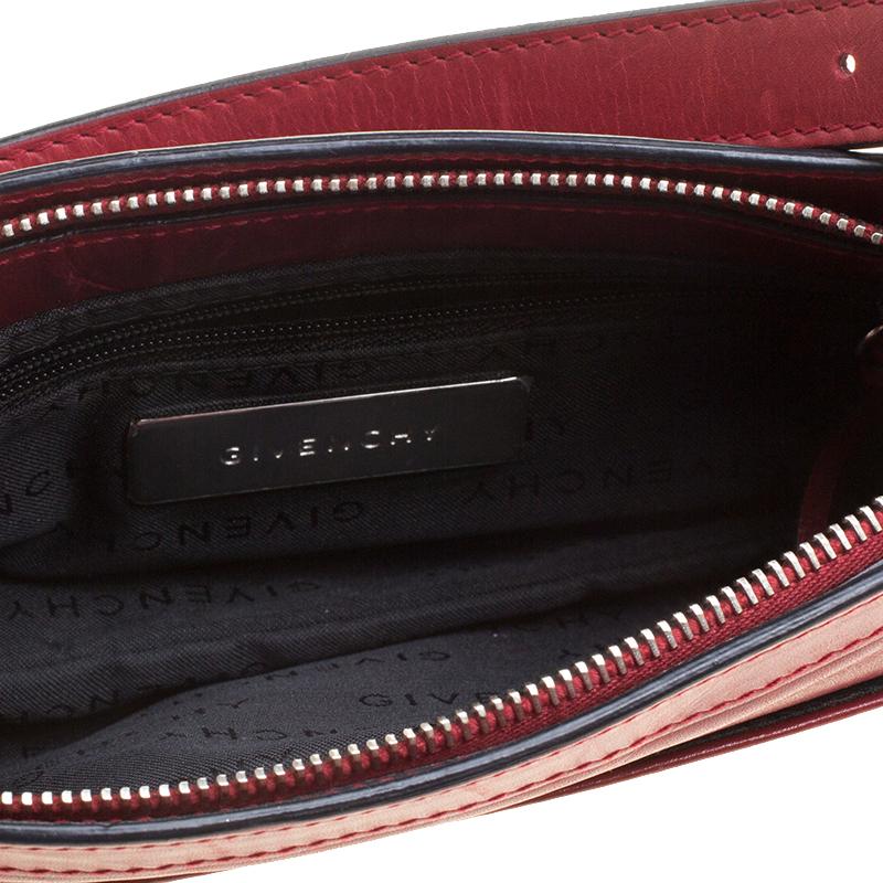 Givenchy Red Leather Logo Shoulder bag 2