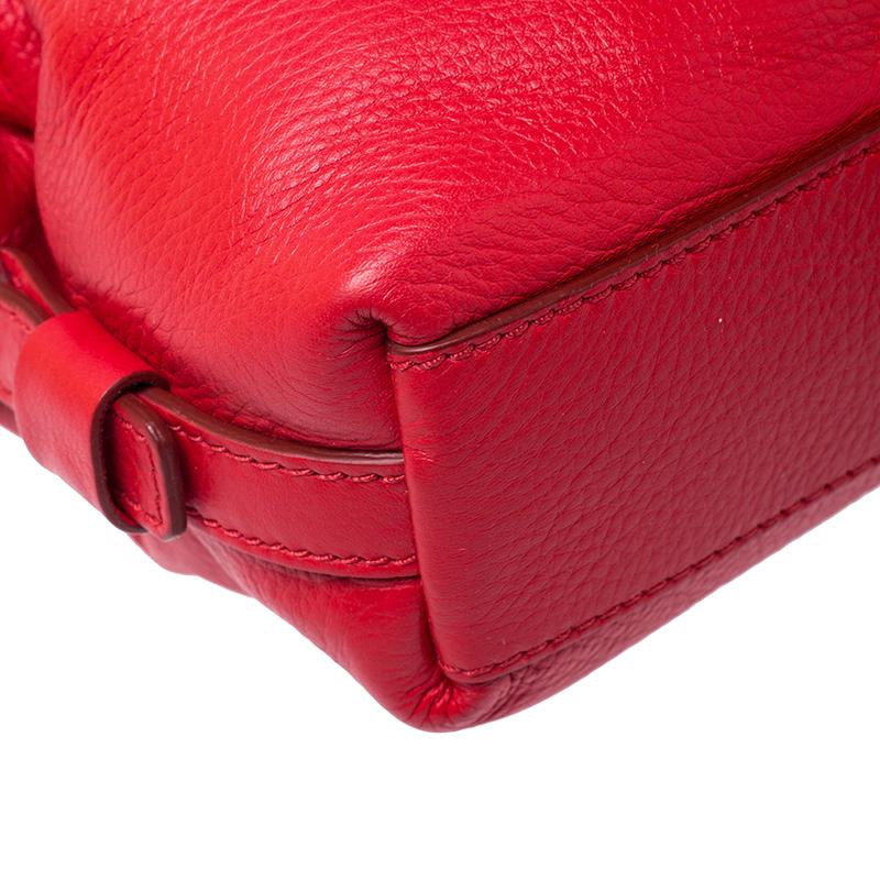 Givenchy Red Leather Mini Nightingale Bag 6