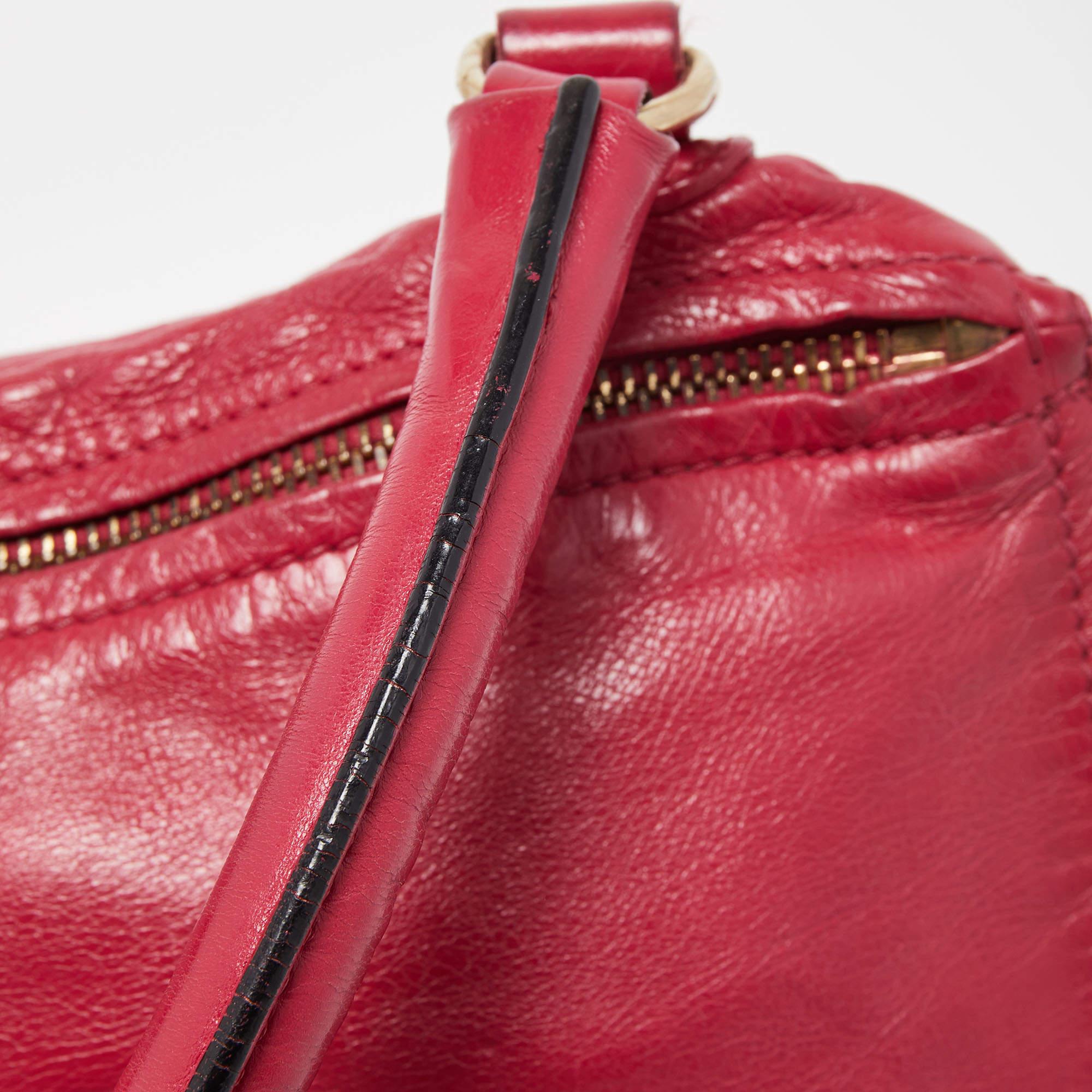 Givenchy Red Leather Small Pandora Bag 3
