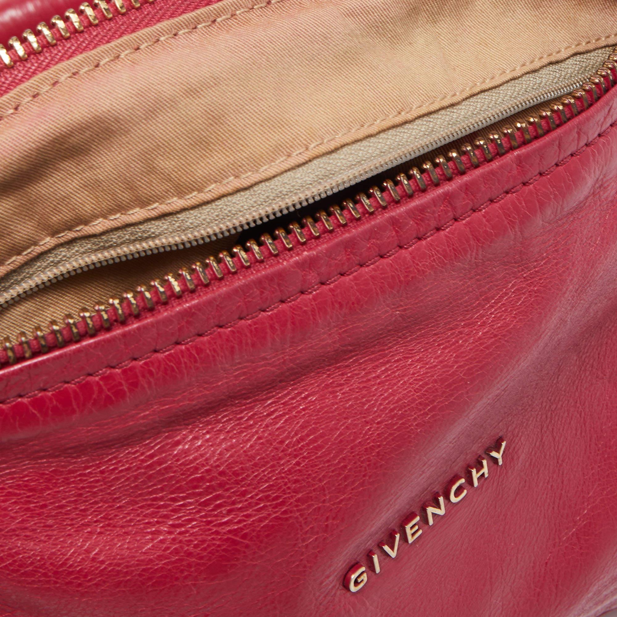 Givenchy Red Leather Small Pandora Bag 5