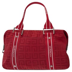 Borsa Givenchy RED Monogram in tela e pelle