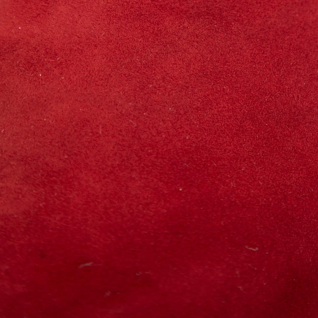 Givenchy Rote Wildleder-Pumps mit Kragen Größe IT 39 im Angebot 1