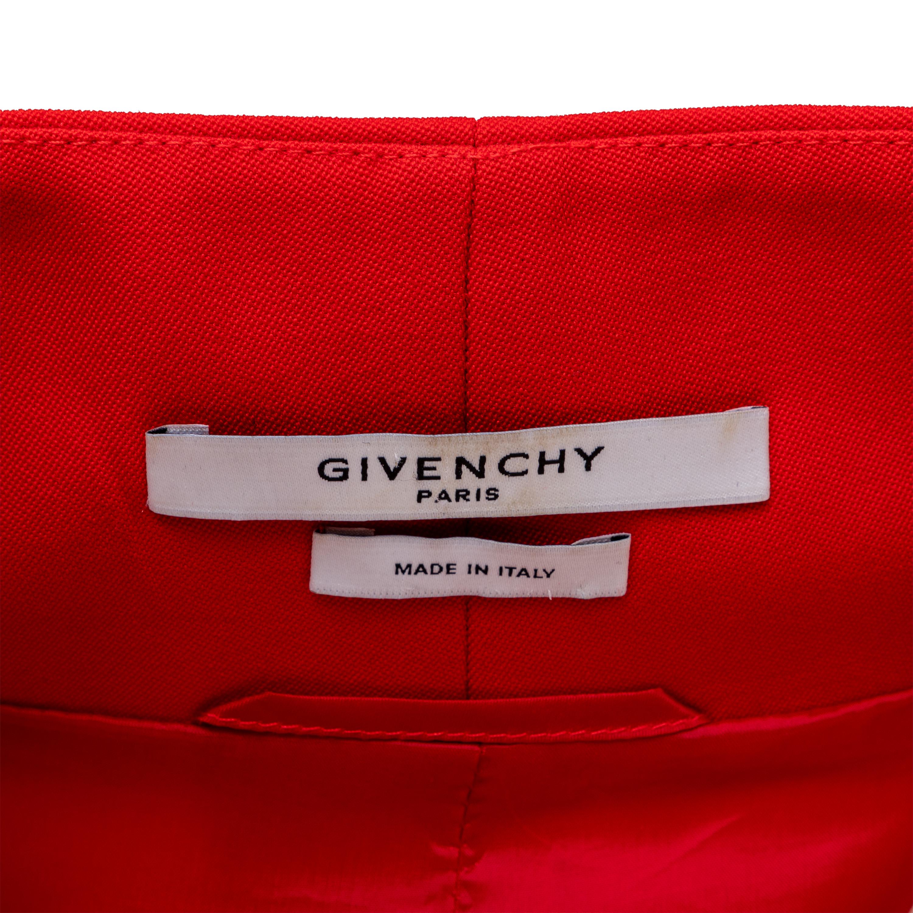 Abito rosso Givenchy - anni '10 in vendita 4