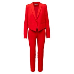 Traje Rojo Givenchy - Años 10