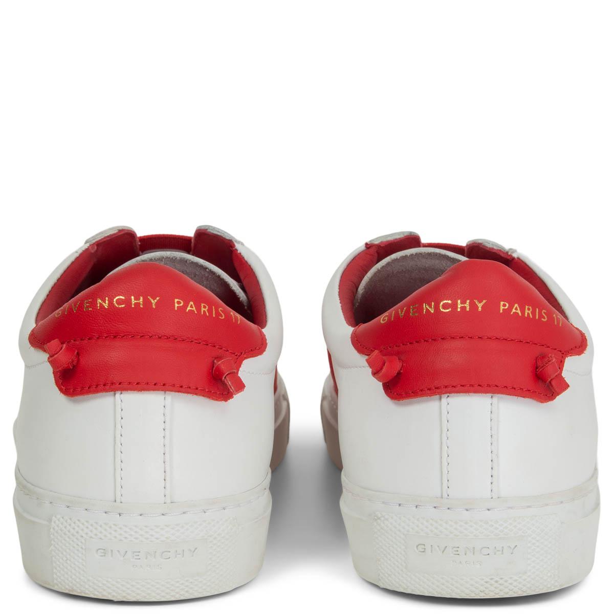 red and white givenchy shoes