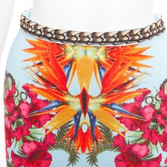 GIVENCHY Riccardo Tisci 2012 Birds of Paradise boucle tweed pencil skirt