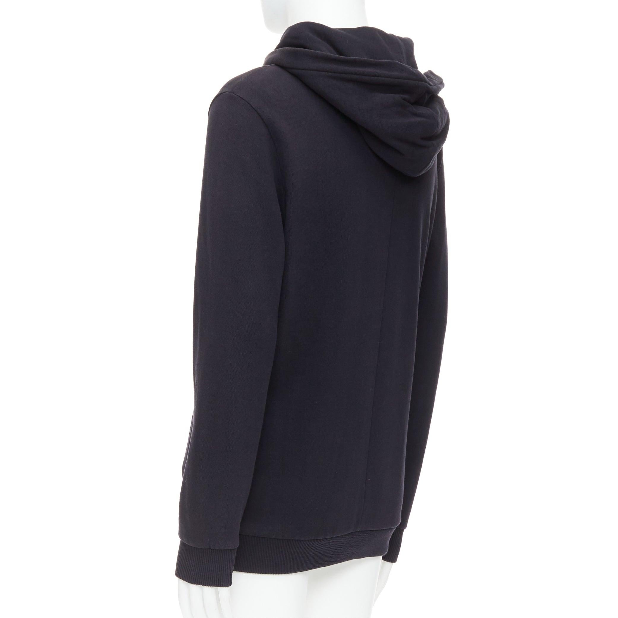 GIVENCHY Riccardo Tisci 2012 Rottweiler cotton hoodie sweatshirt XS For Sale 1