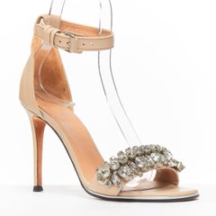 GIVENCHY Riccardo Tisci sandali con tacco alto e cinturino alla caviglia impreziositi da cristalli EU37