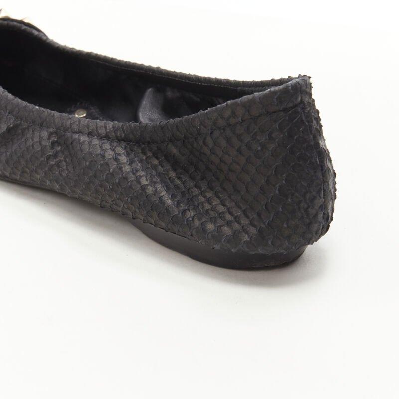 GIVENCHY Riccardo Tisci ballerines à bouts cloutés étoile dorée EU37 en vente 2