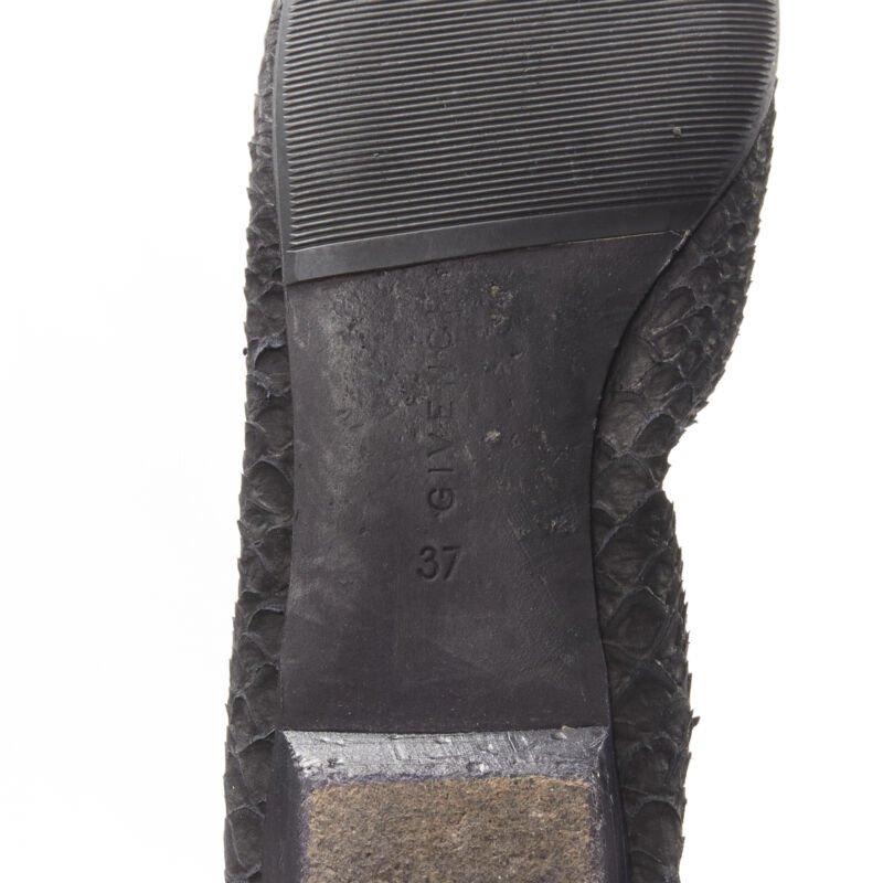 GIVENCHY Riccardo Tisci ballerines à bouts cloutés étoile dorée EU37 en vente 4