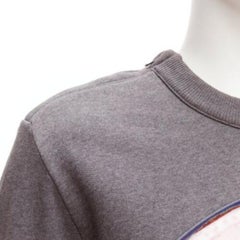 GIVENCHY Riccardo Tisci Madonna jersey con cremallera gris XS