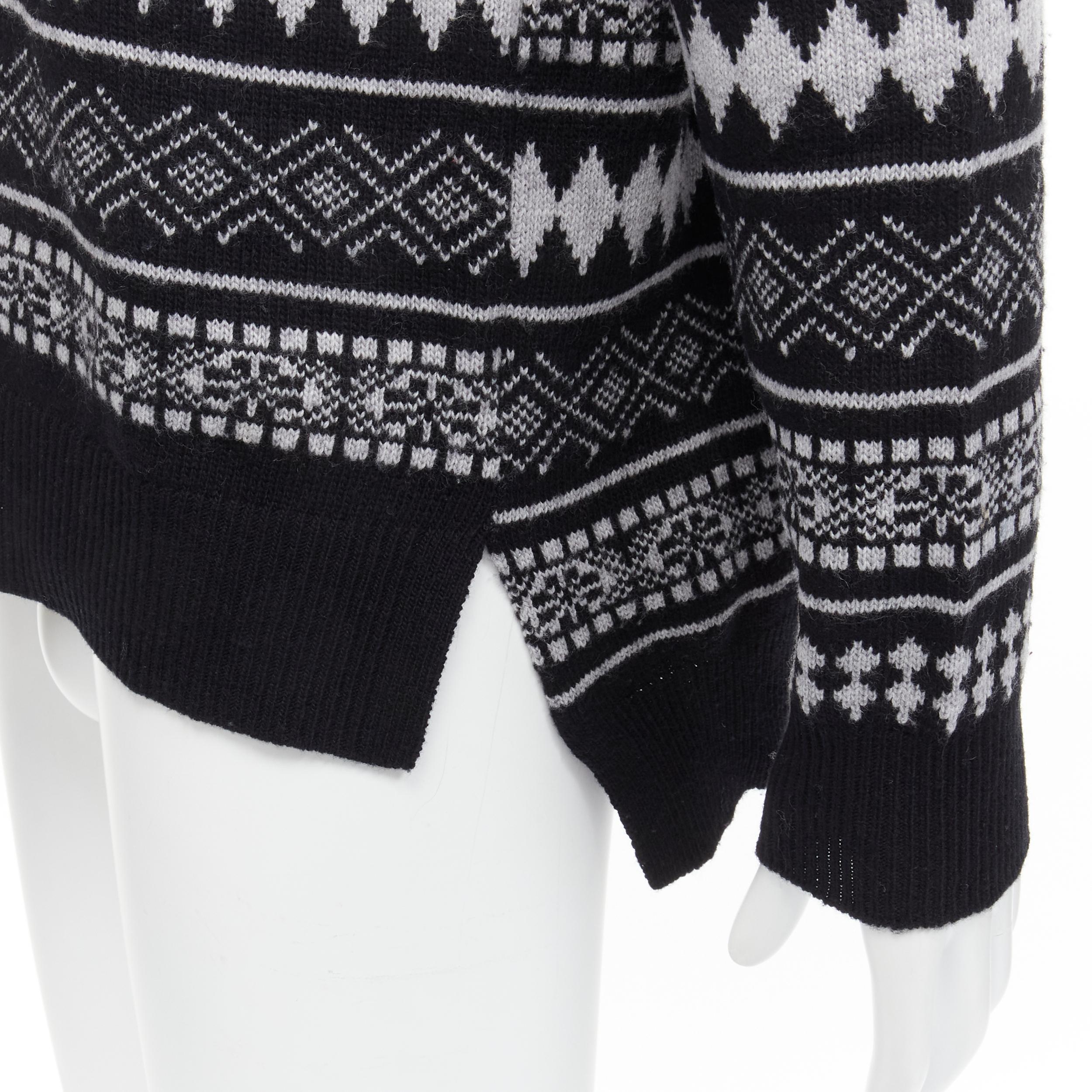 GIVENCHY Riccardo Tisci Pullover mit strukturierten Sternenstreifen und Intarsien, M im Angebot 3