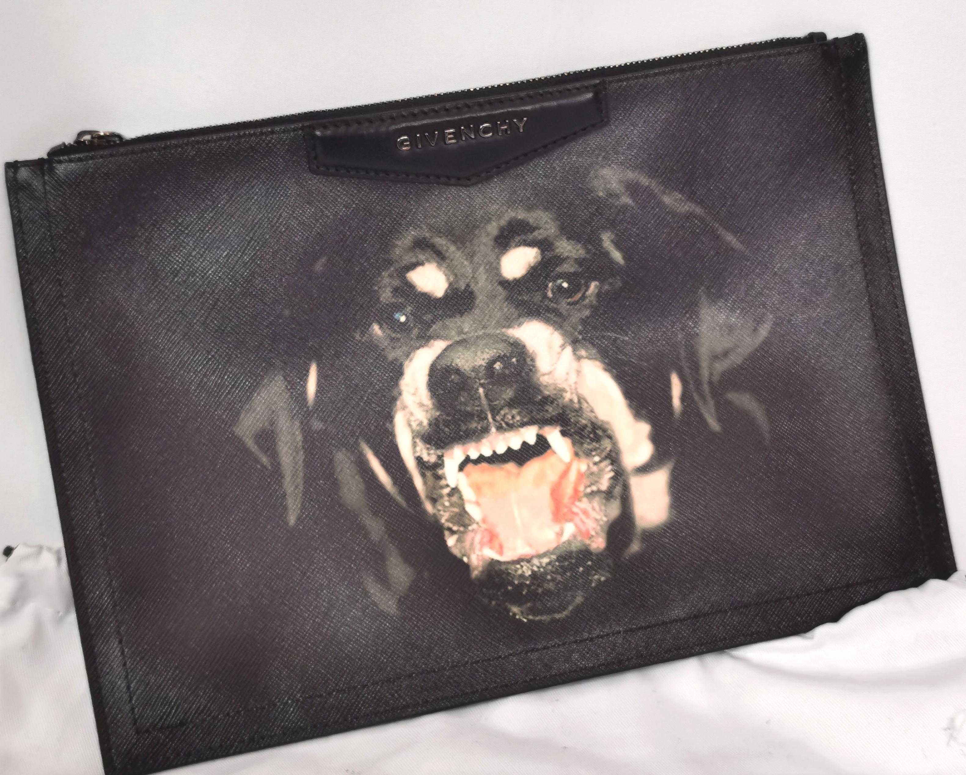 Givenchy rottweiler clutch bag, Antigona purse  5