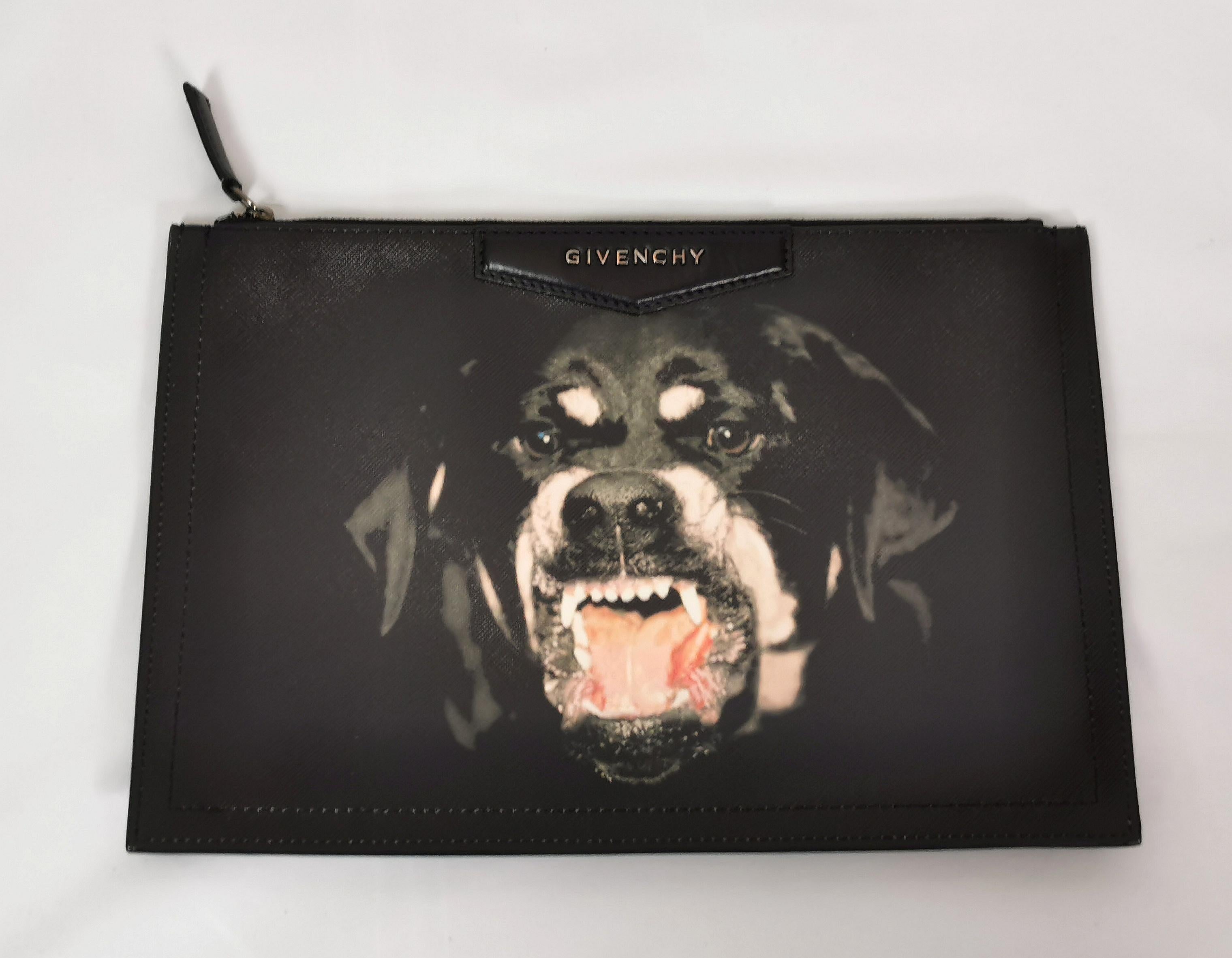 Givenchy rottweiler clutch bag, Antigona purse  11