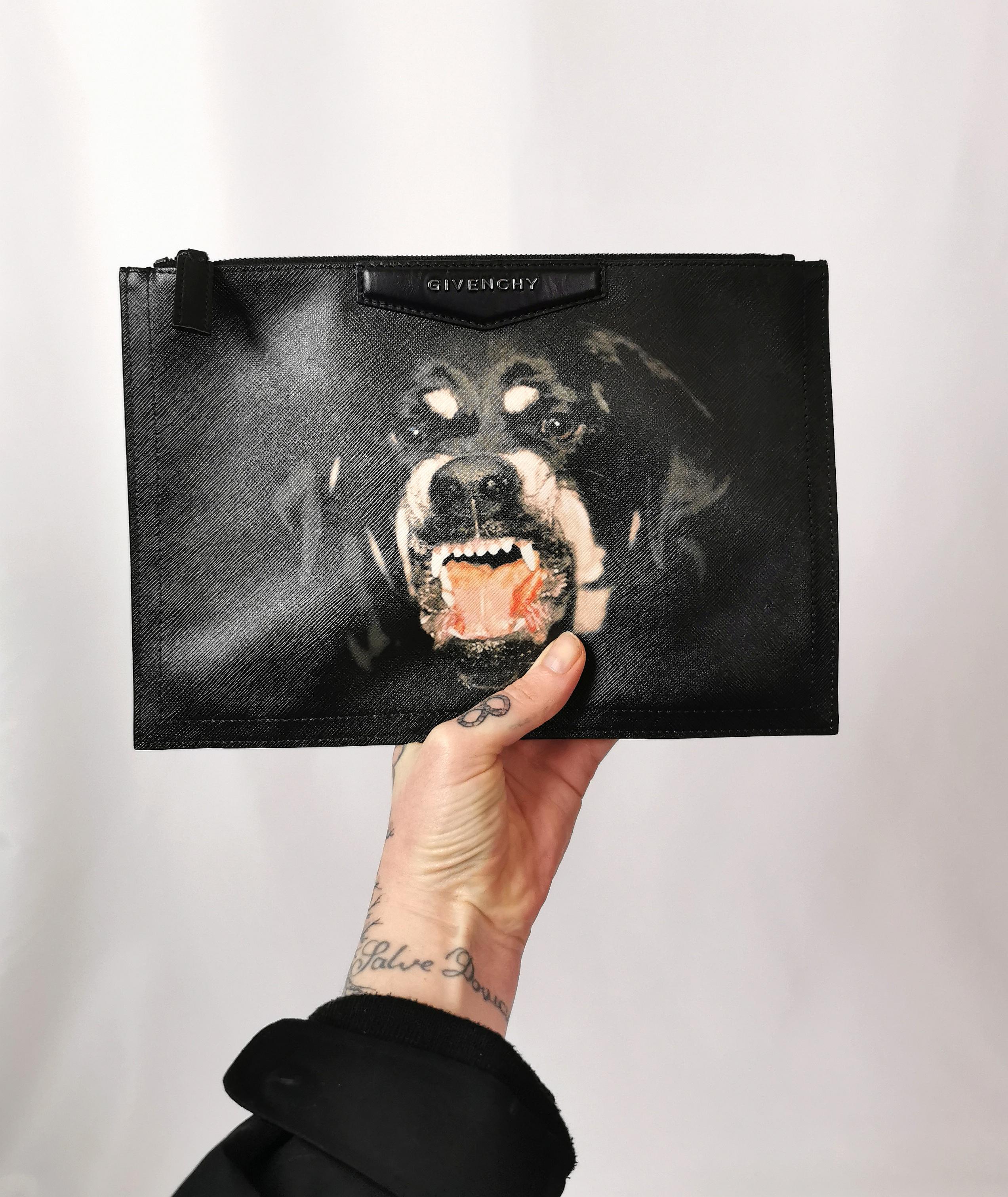 Givenchy rottweiler clutch bag, Antigona purse  3