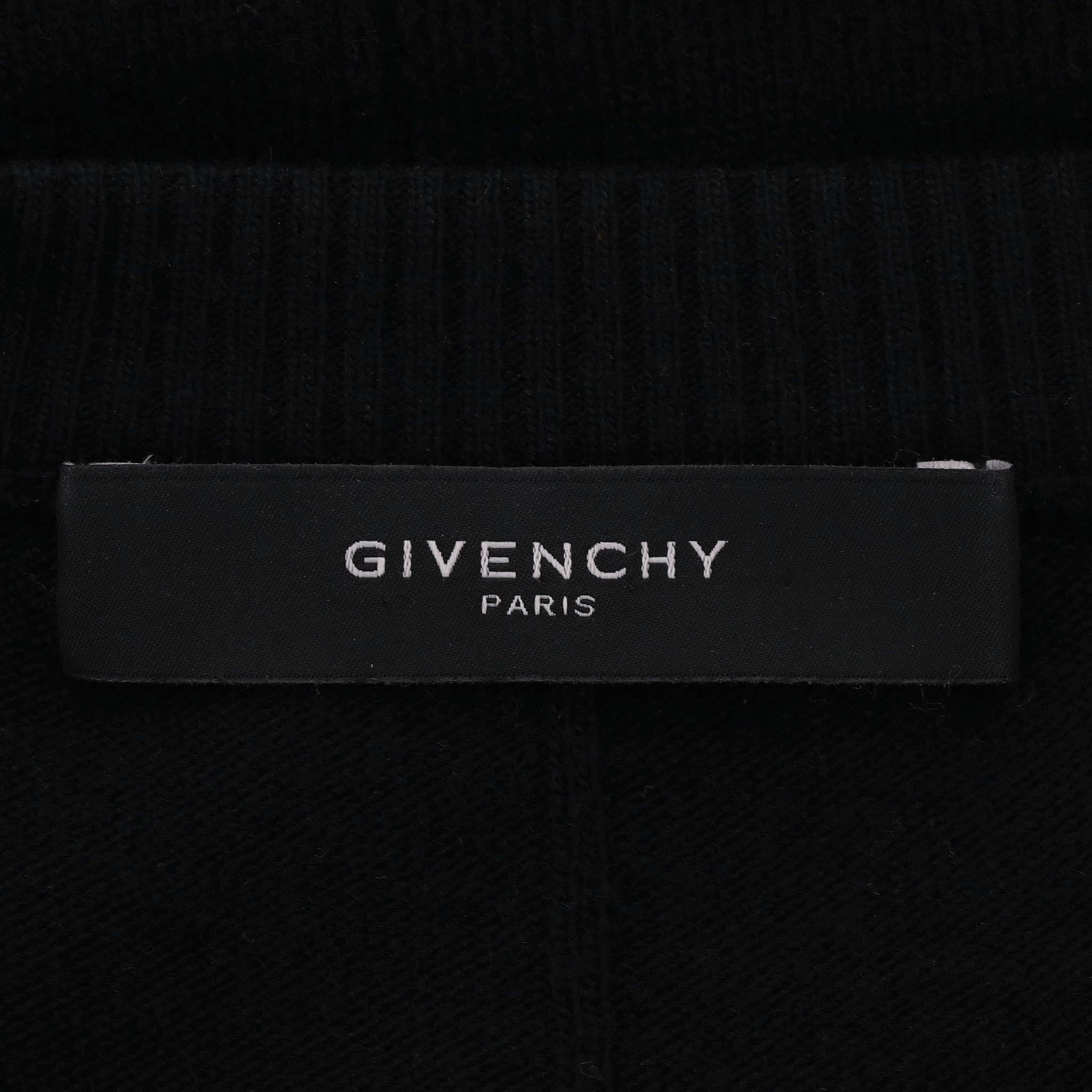 Sudadera de algodón con estampado de rottweiler Givenchy 1