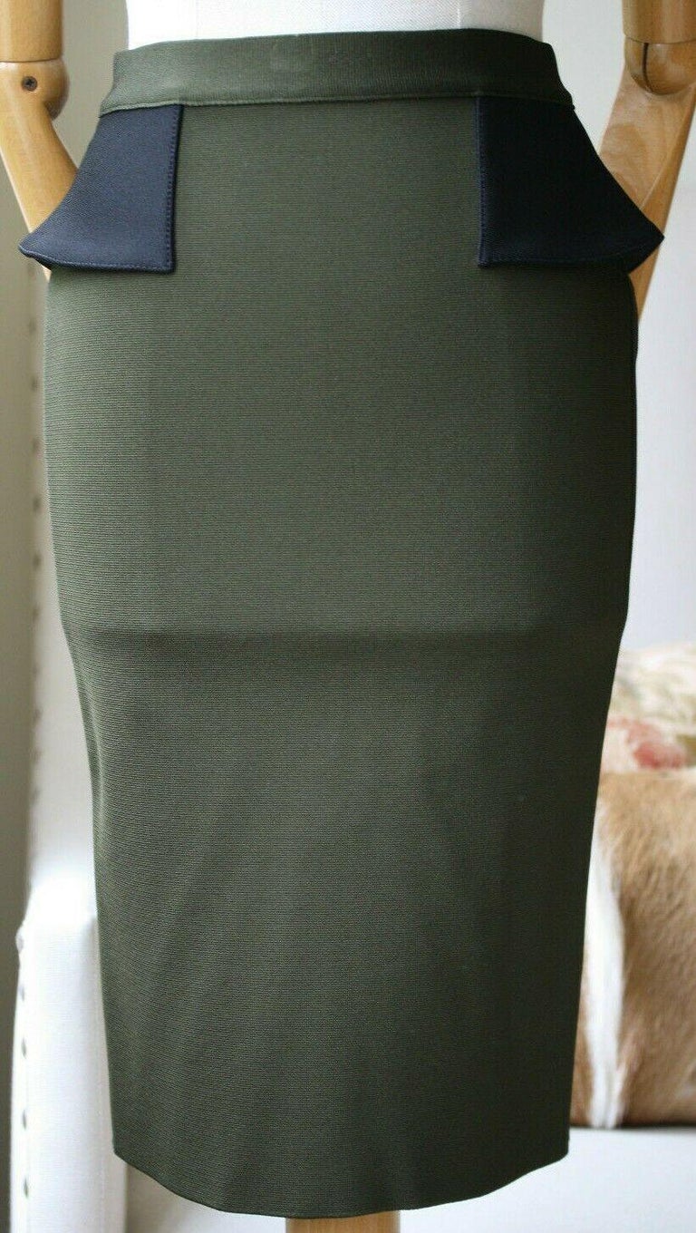 Givenchy Ruffled StretchKnit Jersey Skirt For Sale at 1stDibs