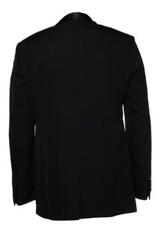 Givenchy, Scarf lapel blazer in black
