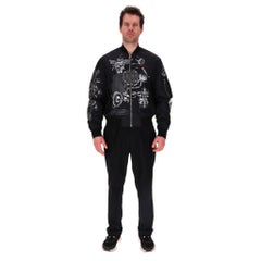 Bomber Givenchy con stampa schematica "The Return of the Drifter