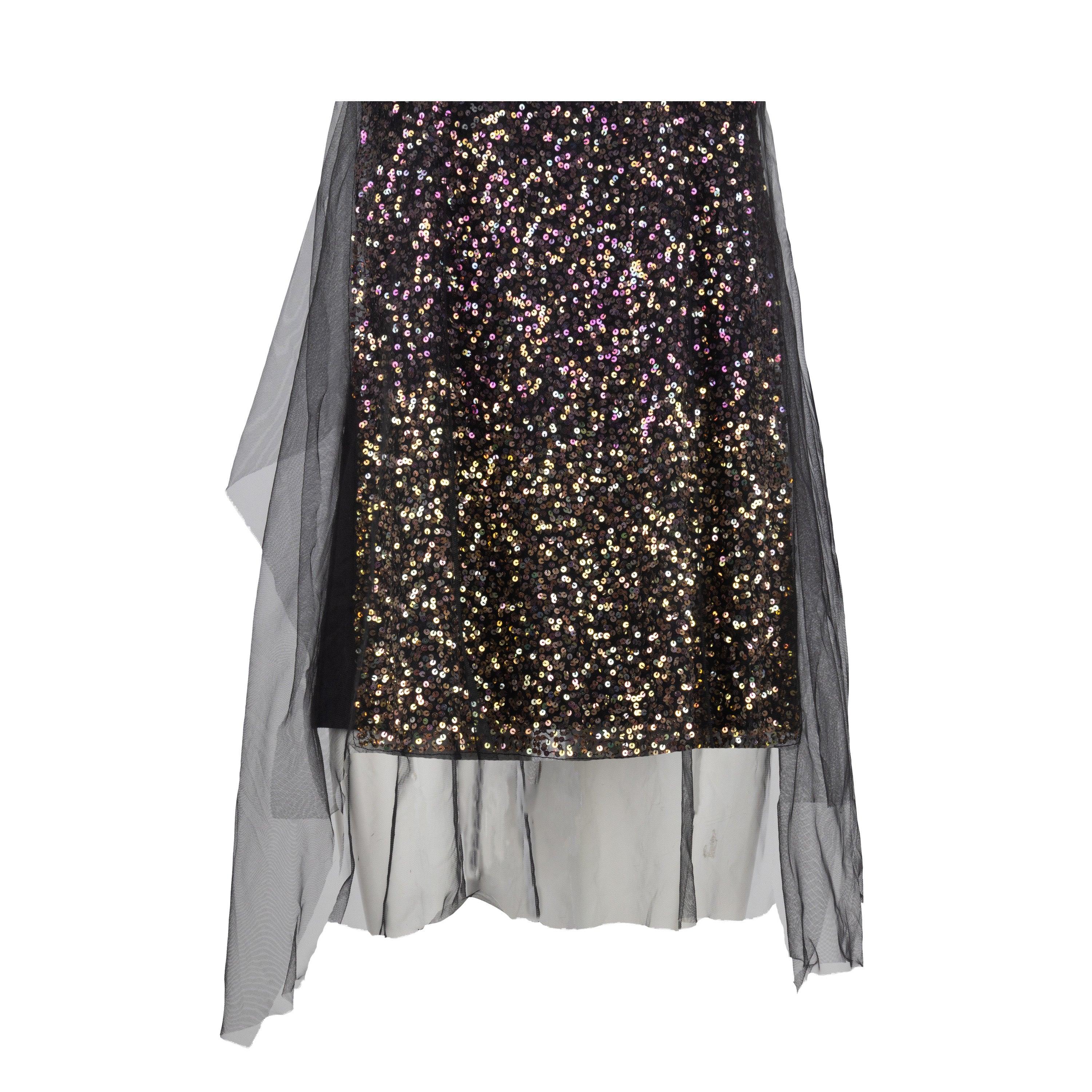 Black Givenchy Sequin Dress - '10s For Sale